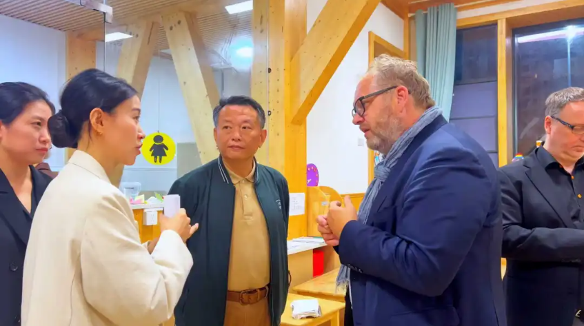 欧洲木业协会点赞湖南建投・象山国际全国首个大型木结构幼儿园