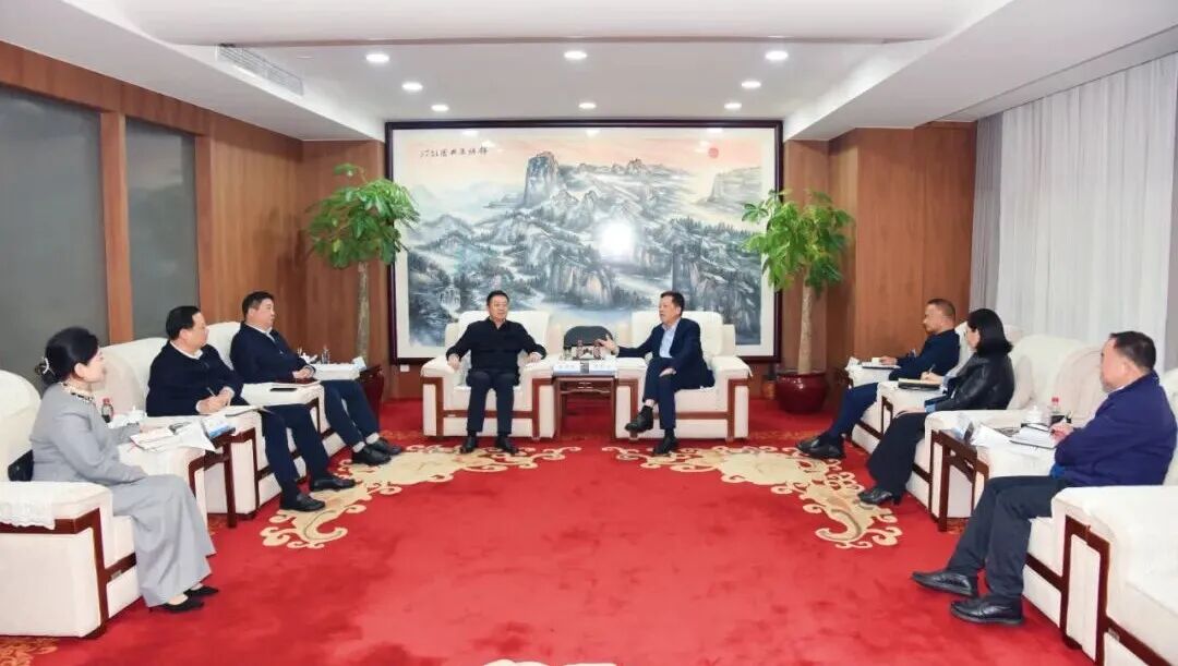 省机关事务管理局到集团洽谈交流