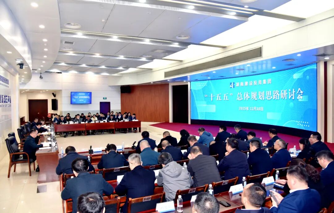 集团召开“十五五”总体规划思路研讨会